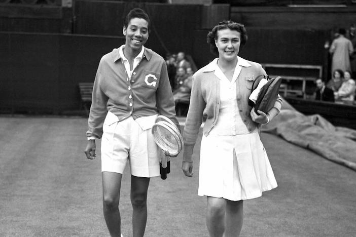 Althea Gibson wasn't concerned with representing her race, she just wanted to play.