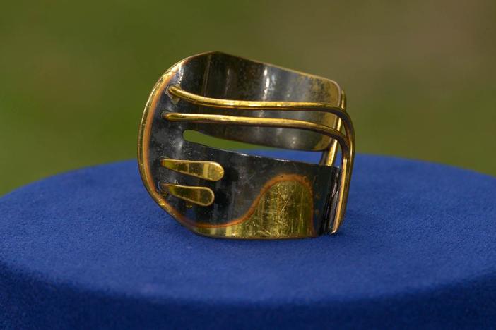 Appraisal: Art Smith 'Modernette' Cuff Bracelet, ca. 1945