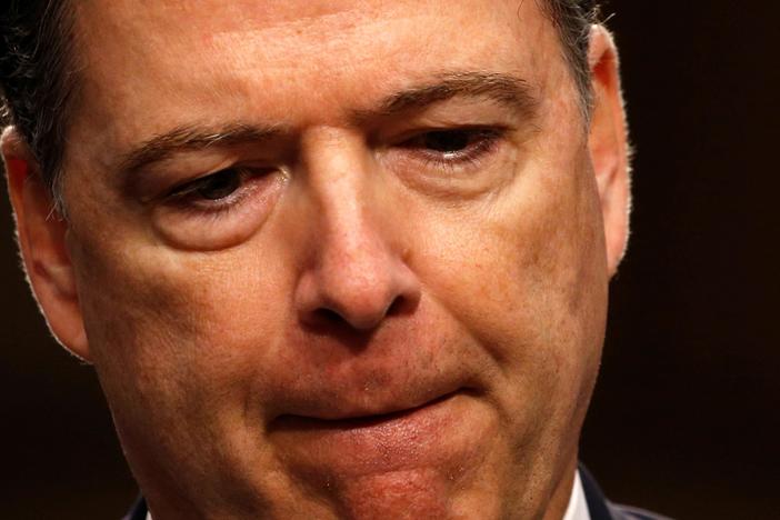 Former FBI Director James Comey led off his new memoir media blitz by criticizing Trump.