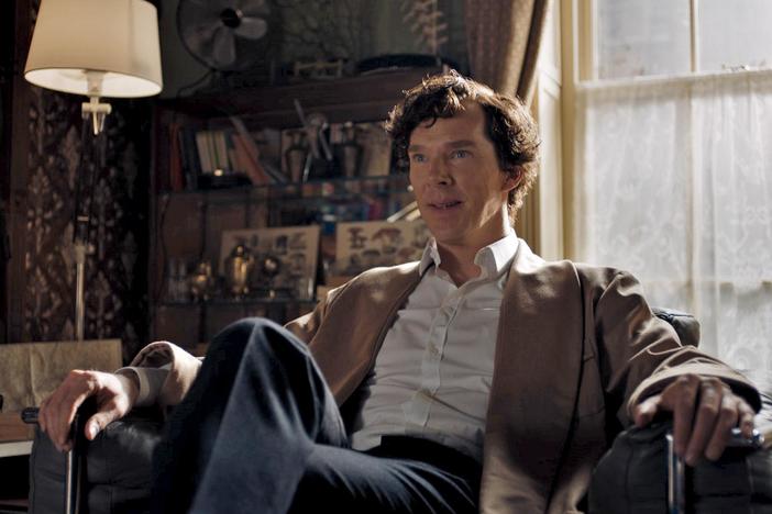The Sherlock actor discusses filming "The Six Thatchers."