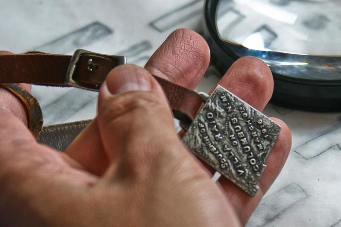Did the owner of this watch fob witness the horrifying raid on Pancho Villa?