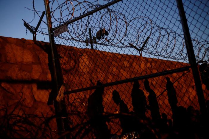 Visiting the border, Trump says immigration 'system is full'