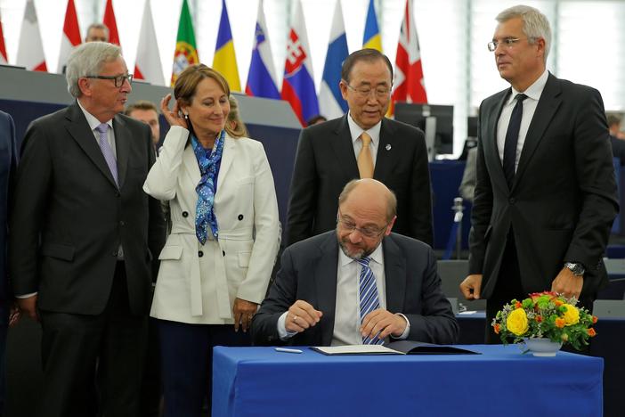 The path is now clear for the Paris climate change accord to take effect.