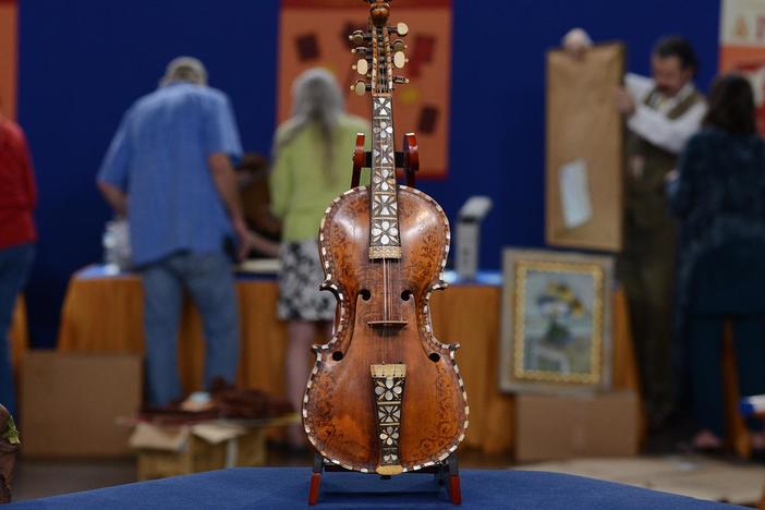 Appraisal: 1890 Norwegian Hardanger Fiddle, from Bismarck, Hour 3.