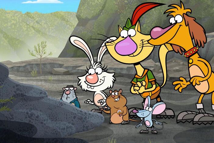 Nature Cat and his pals get an up close and personal look at an active volcano!