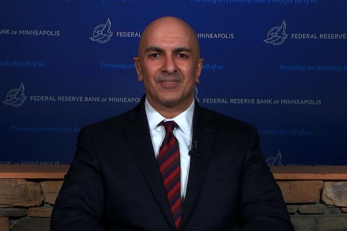 Neel Kashkari, president of the Federal Reserve Bank of Minneapolis, joins the program.