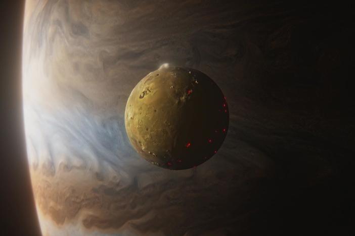 Io’s intense volcanic activity defies all expectations.