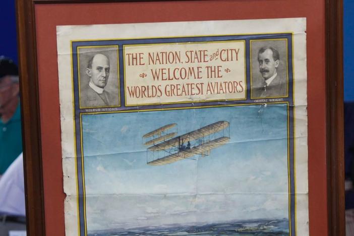 Appraisal: 1909 Wright Brothers Homecoming Poster