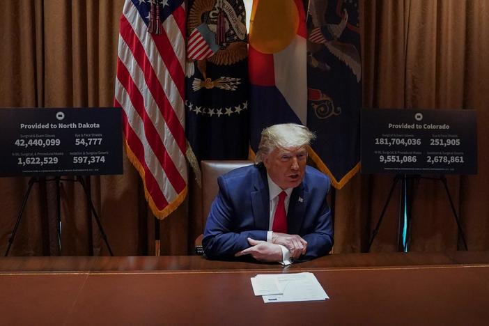 Trump says Fauci 'wants to play all sides' with reopening plan