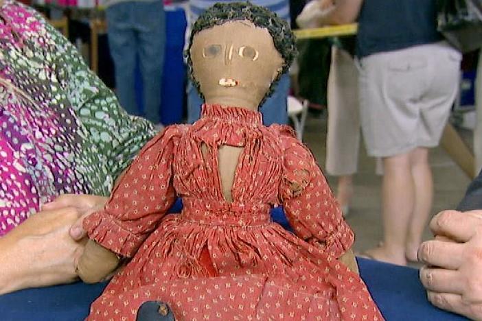 Appraisal: Folk Art Doll, ca. 1885, from Boise Hour 2.