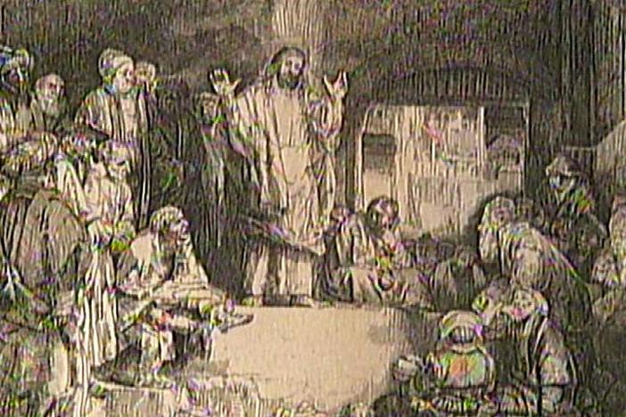 Appraisal: Basan Rembrandt Etching, ca. 1780, from Vintage Houston.