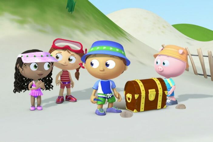 Whyatt and his fairytale friends set off on a swashbuckling scavenger hunt adventure.