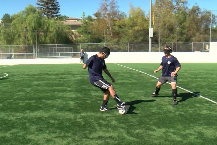 U.S. blind soccer men’s team takes aim at competing on global stage