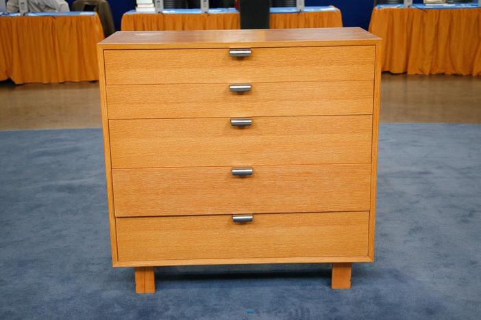 Appraisal: George Nelson Herman Miller Chest, ca. 1955