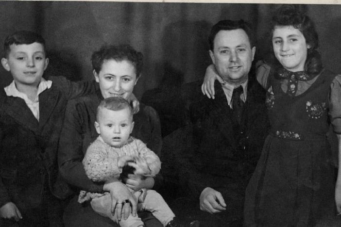 When the children finally arrived at Ellis Island, only their father greeted them.