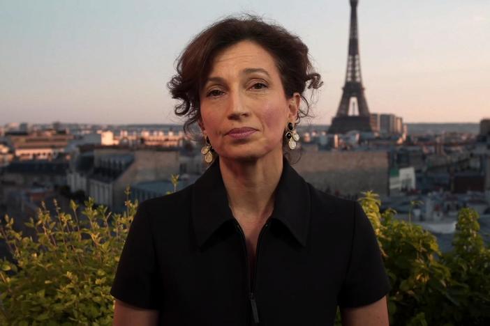 Audrey Azoulay joins the program.
