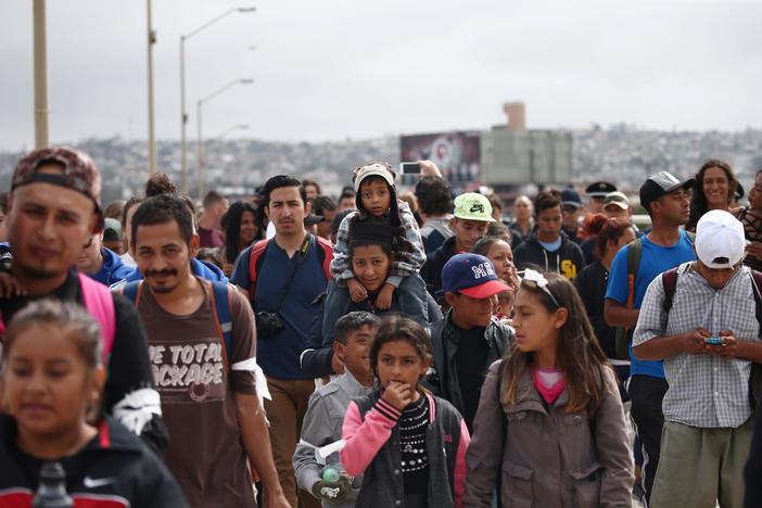 What caravan migrants face when they ask for asylum at the U.S. border