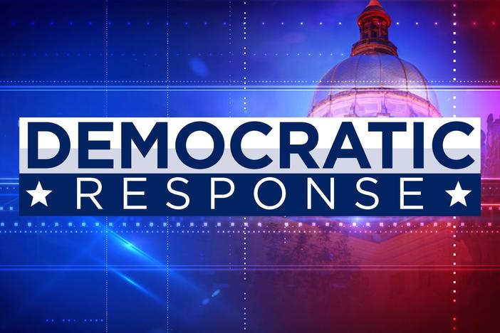 Leader Beverly delivers the Democratic Response to the State of the State Address.