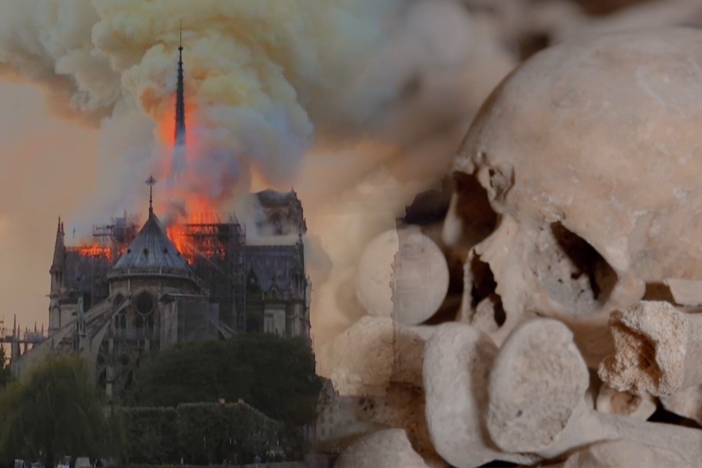Hidden under Paris is a rich source of limestone, a vast labyrinth of quarry tunnels.