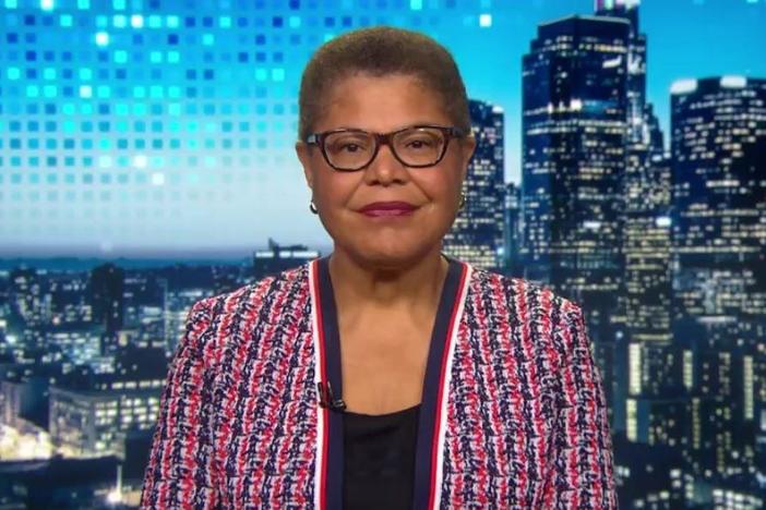 Karen Bass joins the program to discuss racial tensions in the United States.
