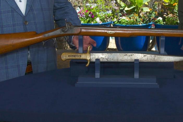 Appraisal: Civil War Turner Rifle & Bahn Frei Bayonet