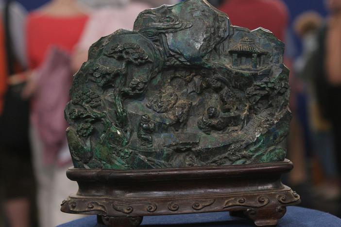 Appraisal: Late 18th C. Chinese Scholar's Mountain