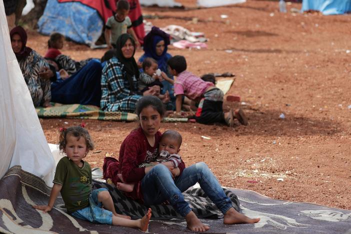 In besieged Idlib, young Syrians say Trump is the only person who can save them