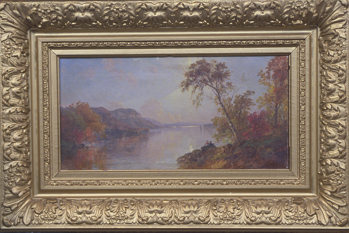 Appraisal: 1886 Jasper Cropsey Painting, from Vintage Hot Springs.
