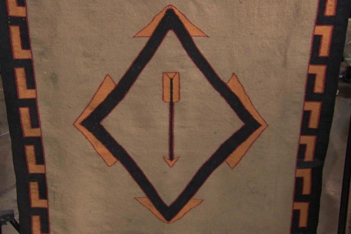 Appraisal: Navajo Weaving, ca. 1940, from Chicago, Hour 3.