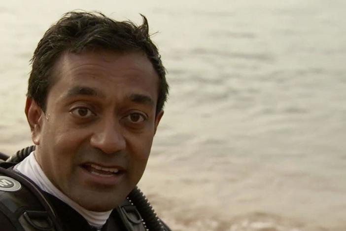 Sanjayan describes why a snail is more dangerous than a hippo. 
