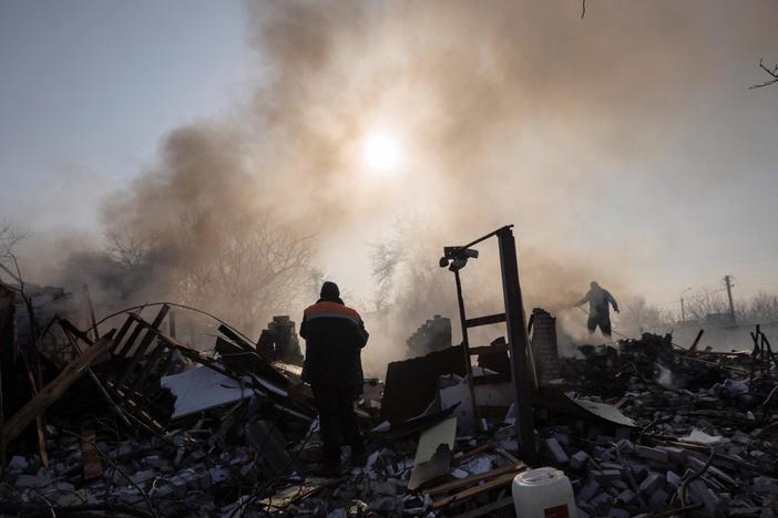 Biden stops in Poland as Ukrainian civilians endure Russia's onslaught
