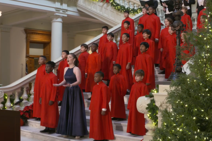 2022 Georgia State Capitol Christmas Tree Lighting
