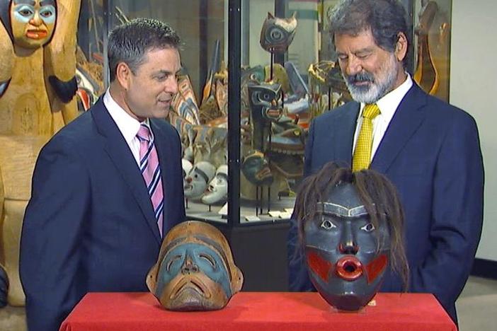 Field Trip: Masks at the Burke Museum, from Seattle Hour 3.