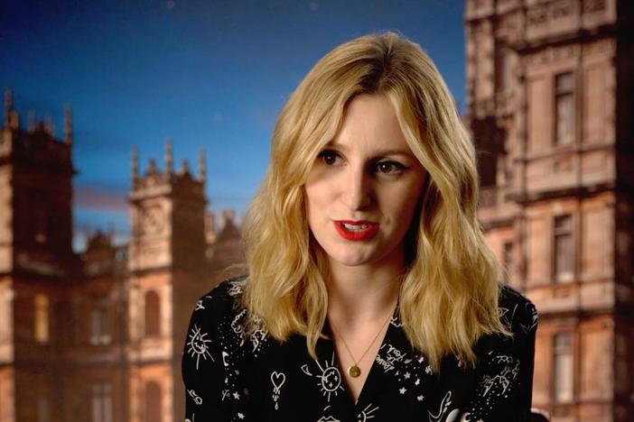 The cast and creators of Downton Abbey on Episode 1.