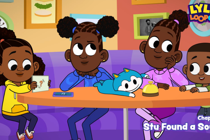Lyla and Stu are the ones who need help to improve the game they invented.