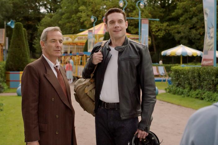 Robson Green and creator Daisy Coulam break down the bond between Geordie and Will.