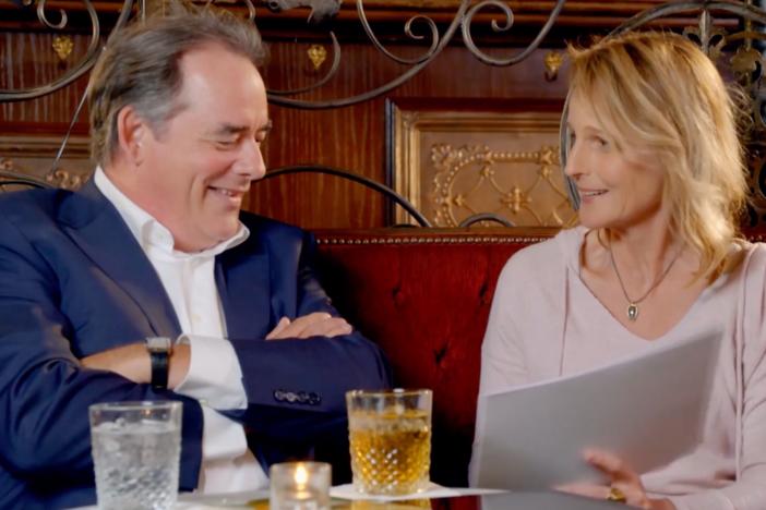Helen Hunt and Tom Irwin reminisce on their past roles as Beatrice and Benedick.