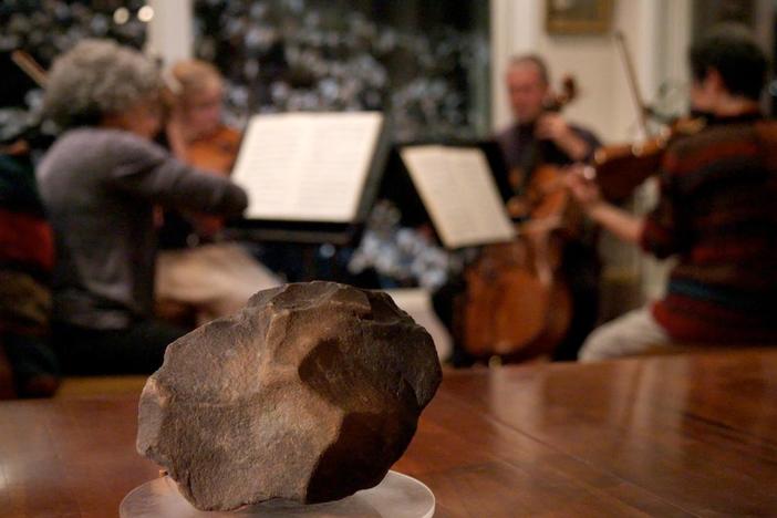Robert Hazen is a geologist who plays music—two interests that have a lot in common.