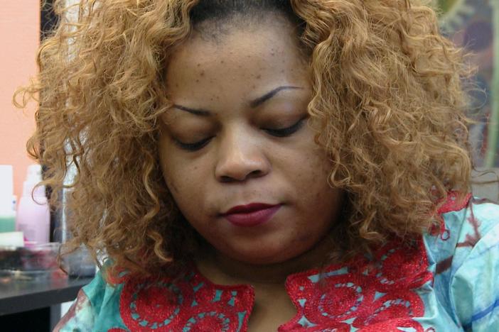 Sabine tells the harrowing story of “a girl” from Cameroon who went to Lebanon for work.