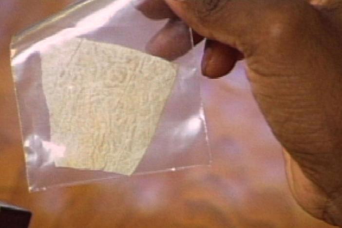 Is this scrap of fabric evidence of a secret wartime attack on the U.S. mainland?