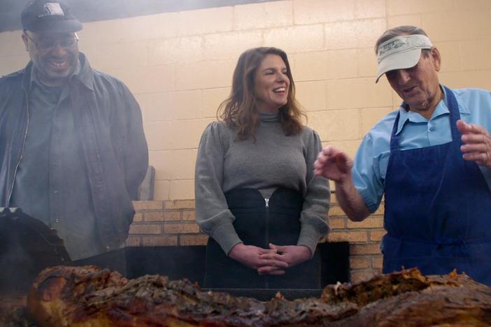 Visit Sid's BBQ, a Saturday-only barbecue spot that does whole hog in the region's style.