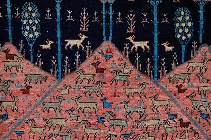 Appraisal: Bakshaish Rug, ca. 1880, from Boston Hour 1.