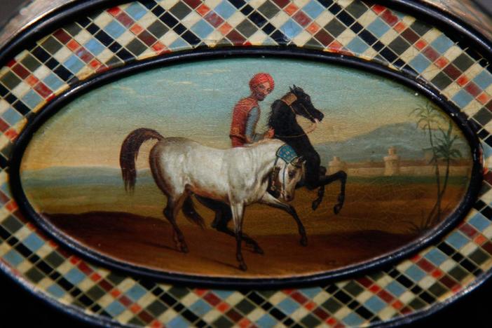 Appraisal: Russian Lukutin Snuffbox, ca. 1840, from Des Moines Hour 2