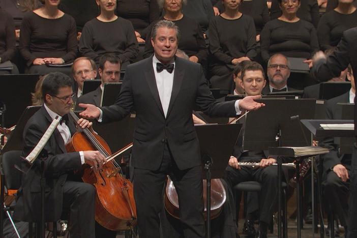 Tenor Matthew Polenzani shows how the discipline of acting can make his characters "sing."