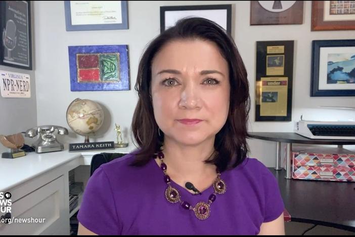 Tamara Keith and Amy Walter on Biden's relief package and the deepening GOP war over Trump