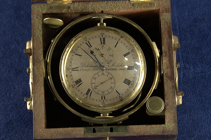 Appraisal: English Marine Chronometer, ca. 1835, from Junk in the Trunk 7.