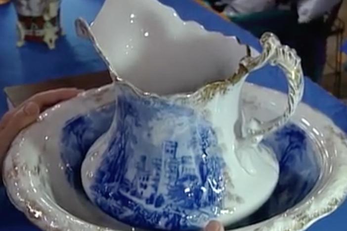 Appraisal: Wedgewood-style Jug & Bowl