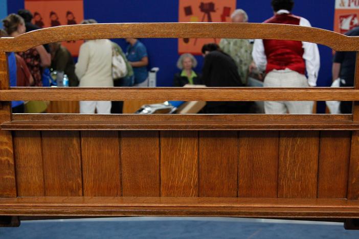 Appraisal: 1901 Gustav Stickley Plate Rack Model 903, from Tulsa Hour 1