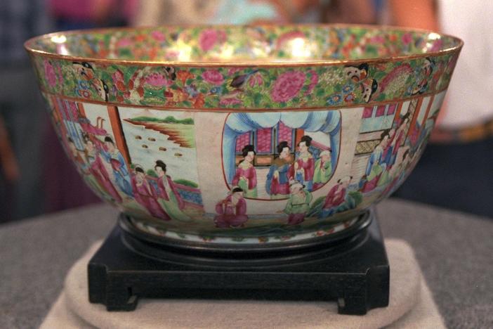 Appraisal: Chinese Export Bowl, ca. 1860, from Vintage Miami.