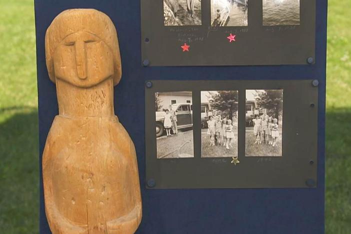 Appraisal: Kuna Balsa Wood Nuchu Doll, ca. 1938